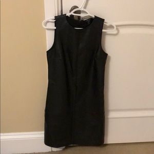 Pleather dress